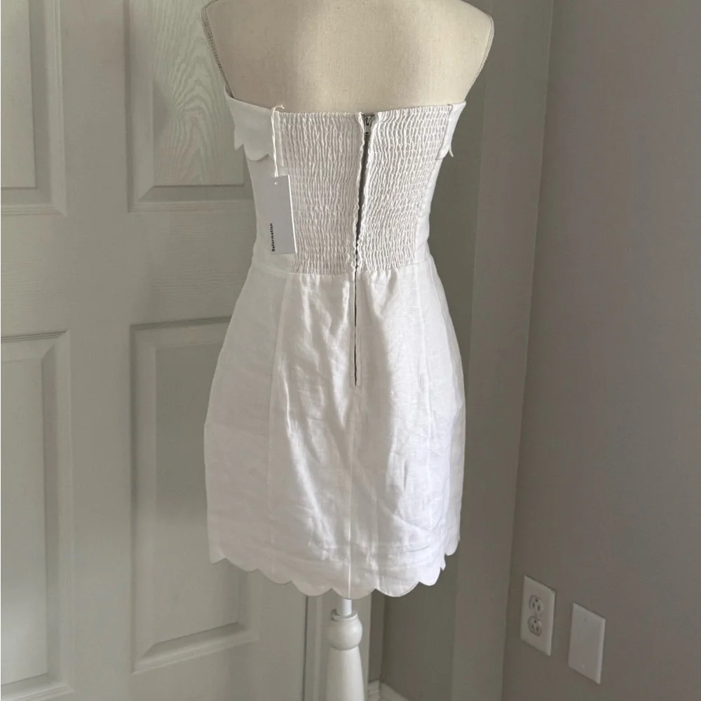 Reformation Isles linen white dress - Picture 3 of 3